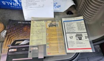 1996 Chevrolet Impala SS full